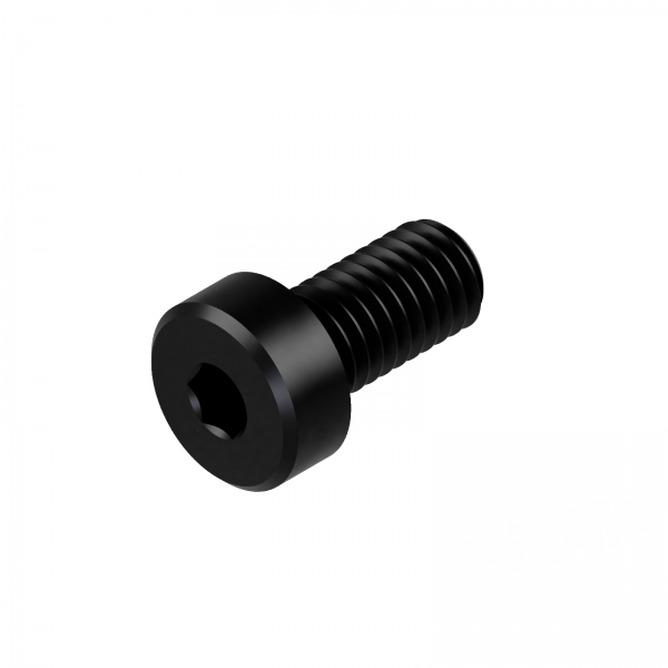 100 Innensechskant Zylinderkopfschrauben niedrig DIN 7984 8.8 schwarz M3x10