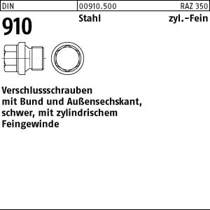 1 Verschlussschrauben DIN 910 Stahl M45x1,5