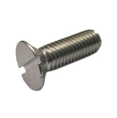 200 Edelstahl V4A Schlitz Senkschrauben DIN 963 A4 M2,5x10