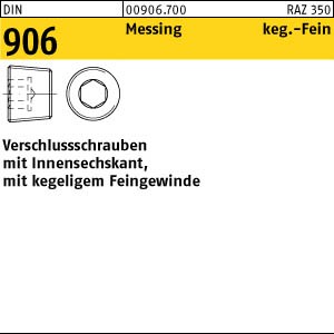 50 Verschlußschrauben DIN 906 Messing M12x1,5 Ms