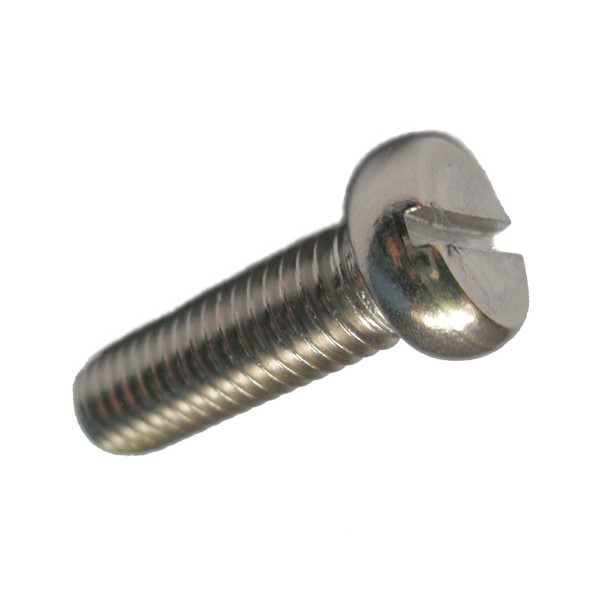 200 Edelstahl V2A Schlitz Zylinderschrauben ISO 1207 A2 M3x20