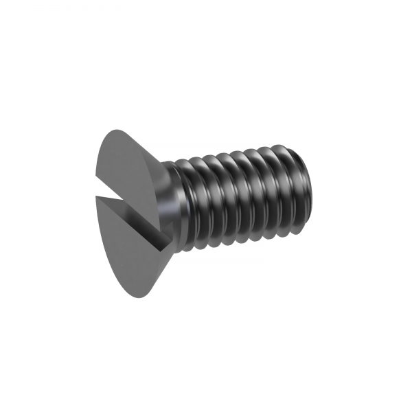 25 Schlitz Senkschrauben ISO 2009 4.8 verzinkt M16x80