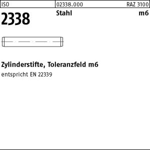 25 Zylinderstifte ISO 2338 Stahl 9S20K 14 m6 x 32