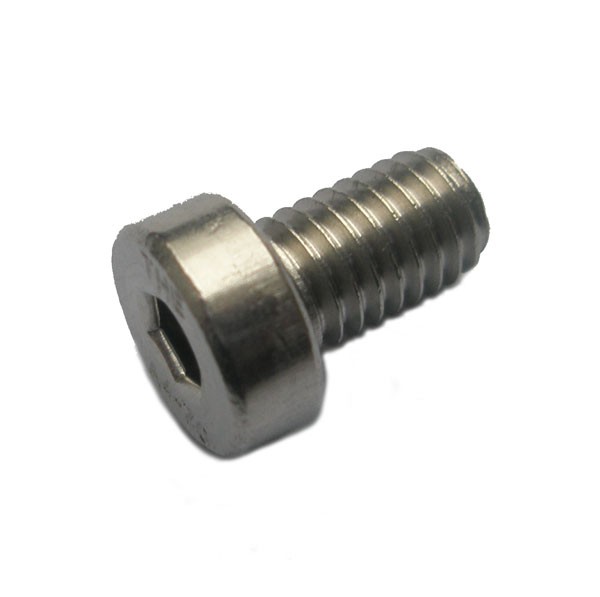 100 Edelstahl V2A Innensechskant Zylinderschrauben niedrig DIN 6912 A2 M5x6