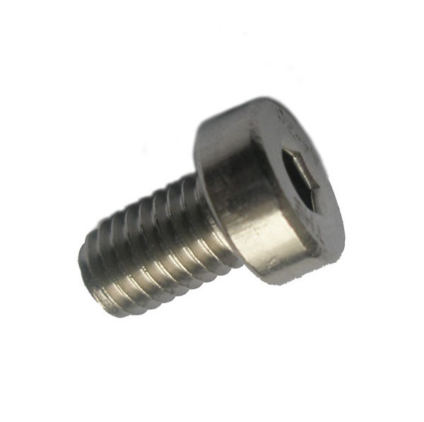 200 Edelstahl V4A Innensechskant Zylinderkopfschrauben niedrig DIN 7984 A4 M4x8