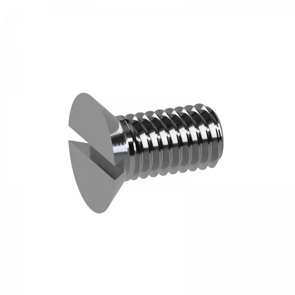 200 Edelstahl V4A Schlitz Senkschrauben ISO 2009 A4 M4x10