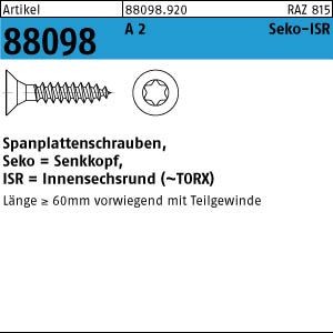 500 Edelstahl V2A Senkkopf Spanplattenschrauben A2 TX 4,5x50 TORX