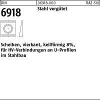 1 Scheiben DIN 6918 C 45 / ÜH 23 Neigung 8% Stahl 1 Scheiben DIN 6918 C 45 / ÜH 23 Neigung 8% Stahl